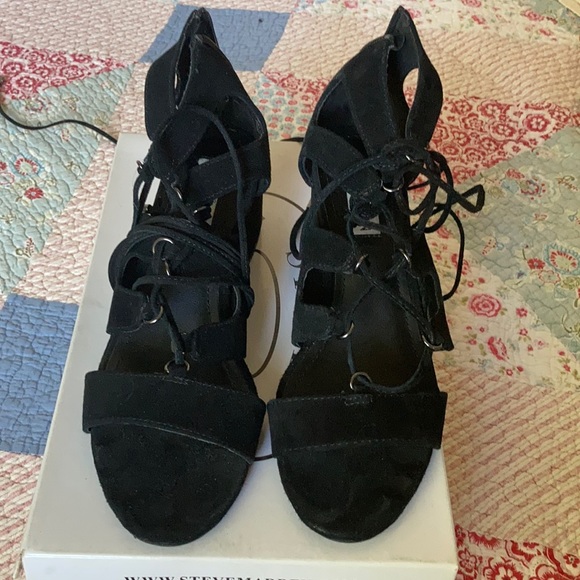 Steve Madden Indea Wrap heel Sandals - Picture 3 of 7